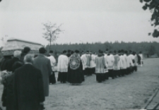 Pogrzeby zmarłych pracowników KUL : pogrzeb Anny Gintowt-Dziewartowskiej, długoletniej kierowniczki Biura Zarządu Głównego TP KUL, + 6.X.1967