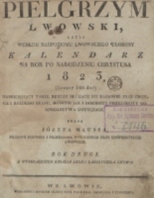 Pielgrzym Lwowski. R. 2 (1823)