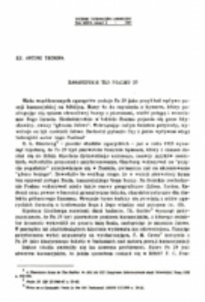 Kananejskie tło Psalmu 29.