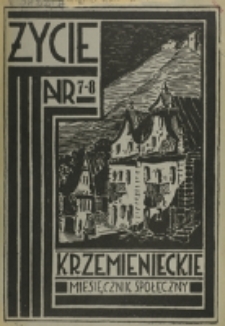 Życie Krzemienieckie. R. 4, nr 7/8 (1935)
