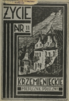 Życie Krzemienieckie. R. 4, nr 11 (1935)
