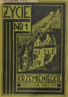 Życie Krzemienieckie. R. 5, nr 1 (1936)