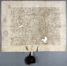 Dokument rajców sześciu miast w sprawie obywateli Lublina z 1486 r.