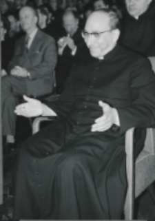 Wizyta msgr. A. Casaroli na KUL-u (2.III.1967) : po odczycie.