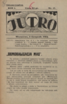 Jutro. R. 1, nr 17 (1924)