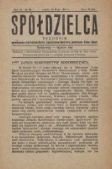 Spółdzielca. R. 3, nr 20 (1919)