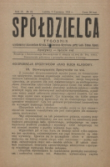 Spółdzielca. R. 3, nr 23 (1919)