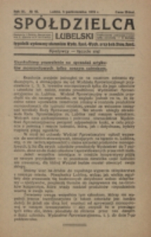 Sp&oacute;łdzielca Lubelski. R. 3, nr 40 (1919)