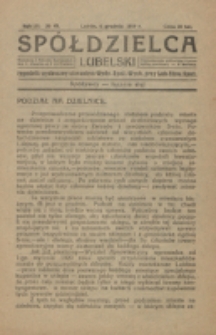 Spółdzielca Lubelski. R. 3, nr 49 (1919)