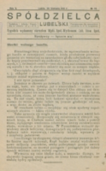 Sp&oacute;łdzielca Lubelski. R. 5, nr 35 (1921)