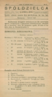 Spółdzielca Lubelski. R. 5, nr 47 (1921)