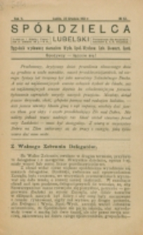 Spółdzielca Lubelski. R. 5, nr 52 (1921)