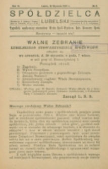 Sp&oacute;łdzielca Lubelski. R. 6, nr 3 (1922)