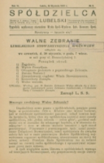 Spółdzielca Lubelski. R. 6, nr 3 (1922)