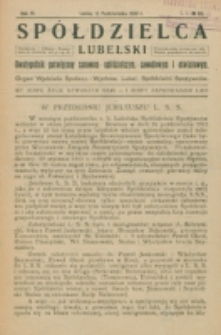 Sp&oacute;łdzielca Lubelski. R. 6, nr 26 (1922)