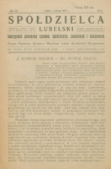 Spółdzielca Lubelski. R. 7, nr 2 (1923)