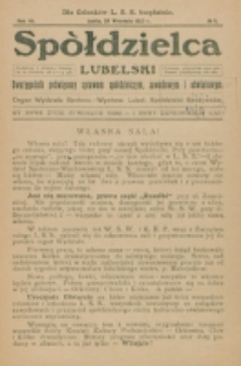 Spółdzielca Lubelski. R. 7, nr 11 (1923)