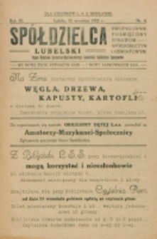 Spółdzielca Lubelski. R. 9, nr 4 (1925)