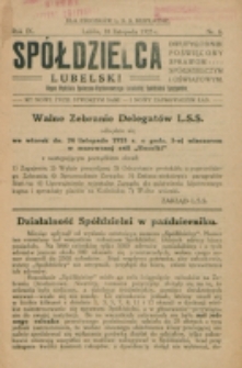 Spółdzielca Lubelski. R. 9, nr 6 (1925)