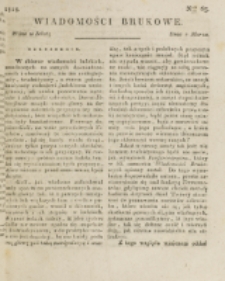 Wiadomości Brukowe. Nr 65 (1818)