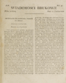 Wiadomości Brukowe. Nr 97 (1818)