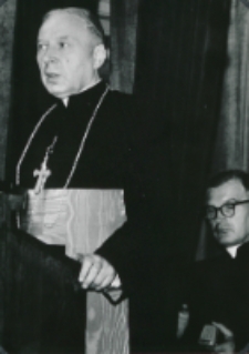 Sobór Watykański II, 23-25.VIII.1961 : zagaił wykłady J. E. ks. kardynał dr Stefan Wyszyński - Prymas Polski