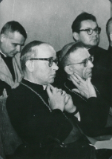 Sob&oacute;r Watykański II, 23-25.VIII.1961 : audytorium, najczcigodniejsi uczestnicy wykład&oacute;w