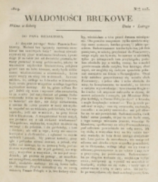 Wiadomości Brukowe. Nr 113 (1819)