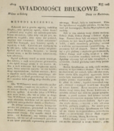 Wiadomości Brukowe. Nr 123 (1819)