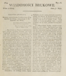 Wiadomości Brukowe. Nr 130 (1819)