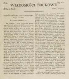 Wiadomości Brukowe. Nr 140 (1819)