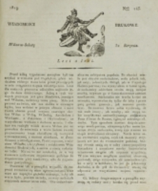 Wiadomości Brukowe. Nr 143 (1819)