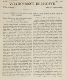 Wiadomości Brukowe. Nr 150 (1819)