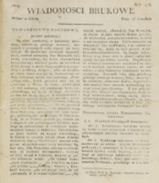 Wiadomości Brukowe. Nr 158 (1819)