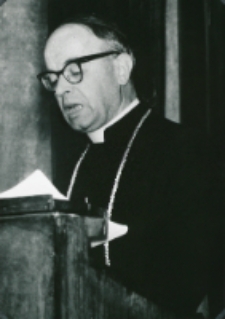 Sob&oacute;r Watykański II, 23-25.VIII.1961 : dostojni prelegenci, J. E. Ks. Bp J. Groblicki