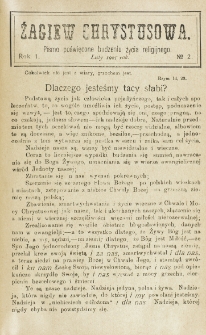 Żagiew Chrystusowa : pismo poświęcone budzeniu życia religijnego. R. 1, no 2 (1925)