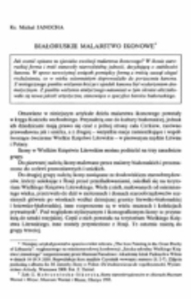 Białoruskie malarstwo ikonowe.