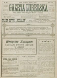 Gazeta Lubelska : pismo rolniczo-przemysłowo-handlowe i literackie. R. 24, nr 164 (1899)