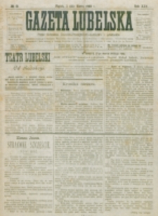 Gazeta Lubelska : pismo rolniczo-przemysłowo-handlowe i literackie. R. 25, nr 61 (1900)