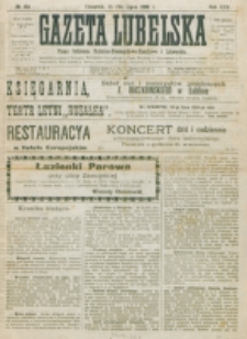 Gazeta Lubelska : pismo rolniczo-przemysłowo-handlowe i literackie. R. 25, nr 164 (1900)