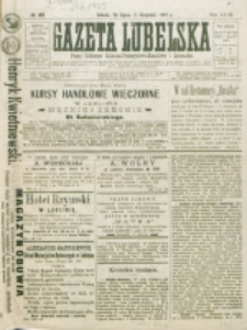 Gazeta Lubelska : pismo rolniczo-przemysłowo-handlowe i literackie. R. 28, nr 169 (1903)