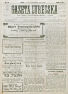Gazeta Lubelska : pismo rolniczo-przemysłowo-handlowe i literackie. R. 29, nr 230 (1904)