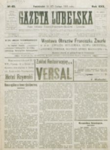 Gazeta Lubelska : pismo rolniczo-przemysłowo-handlowe i literackie. R. 30, nr 43 (1905)