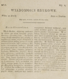 Wiadomości Brukowe. Nr 4 (1816)