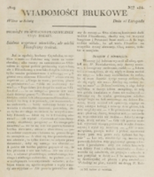 Wiadomości Brukowe. Nr 154 (1819)