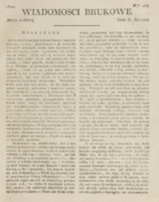 Wiadomości Brukowe. Nr 165 (1820)