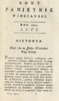 Nowy Pamiętnik Warszawski : [dziennik historyczny, polityczny, tudzież nauk i umiejętności]. T. 17 (luty 1805)