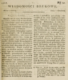 Wiadomości Brukowe. Nr 52 (1817)