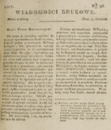 Wiadomości Brukowe. Nr 56 (1817)