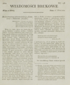 Wiadomości Brukowe. Nr 198 (1820)